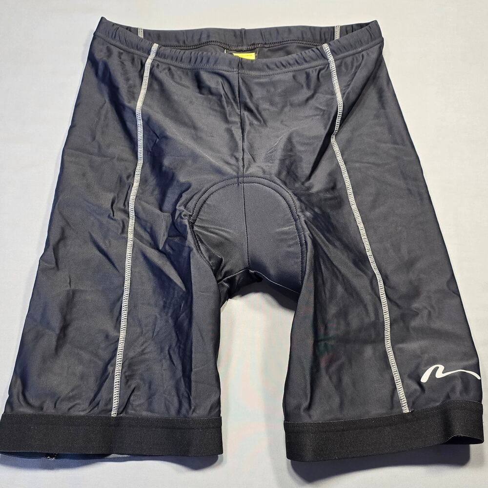 Nashbar Black Biking Shorts Stretch Padded Lightweight Activewear Mens Size XL